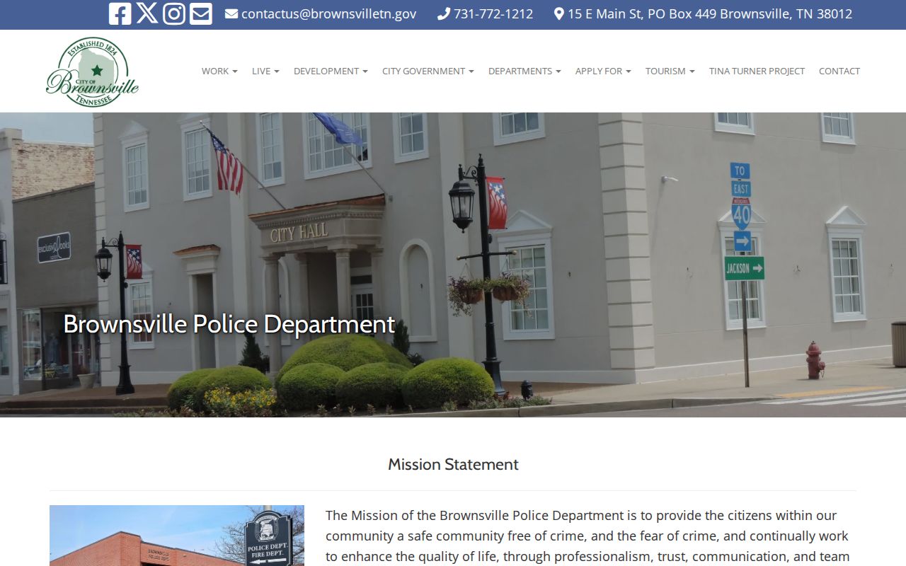 Haywood County Brownsville police arrest record source